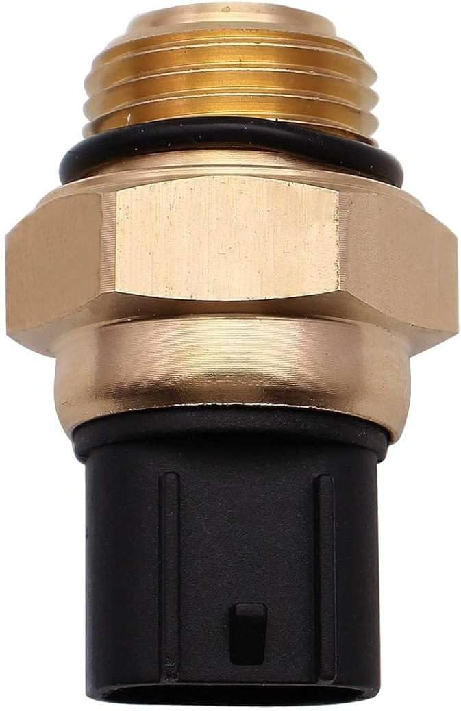 Capshat Radiator Fan Switch,Temperature Thermo 85-ON,Compatible with Suzuki Hayabusa GSX1300R 1999-2007,GSX-R600/750/1000,V-Strom DL650/1000, Replace 17680-33E00,17680-50F10 - Image 1